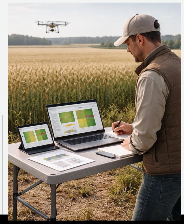 Система AI прогнозирования урожайности для точных агрономий в Бузулуке