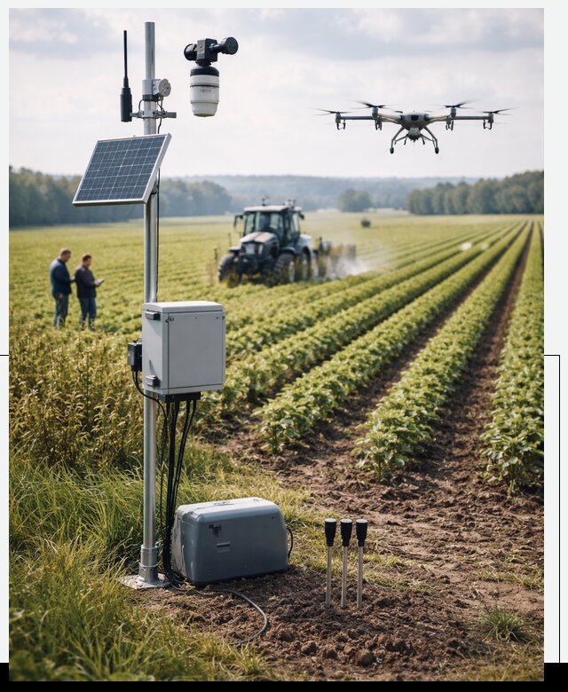 Разработка IoT мониторинга полей в Бузулуке от 8860 р. | АвикейБзл